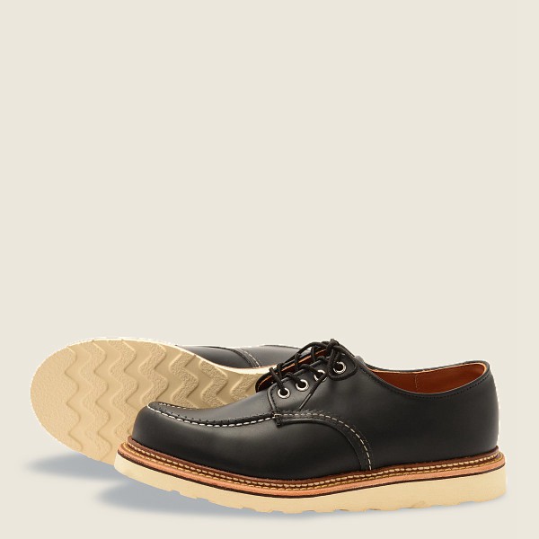 Red Wing Oxford Hombre Negros - Classic - Chrome Cuero - 247-MXVKSD